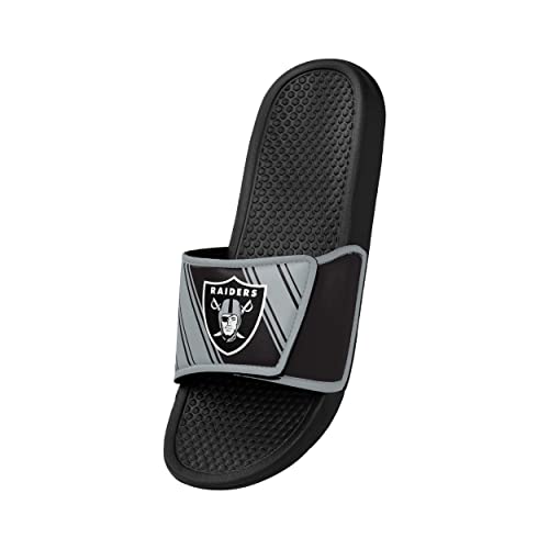 Image of FOCO mens NFL Team Logo Legacy Sport Slide Sandals