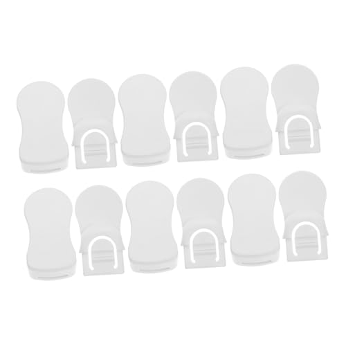 WEKADRIN 6 pezzi Blocchi Sicurezza per Armadi e Chiusure Antiapertura in Plastica Resistente Adatte Porte Frigorifero e Mobili Protezione Sicura per Animali Domestici