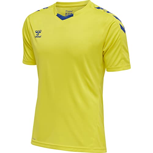 Hummel Hmlcore Xk Poly Jersey S S Camiseta, Amarillo, 3xl Para Hombre Hummel Hmlcore Xk Poly Jersey S S Camiseta, Amarillo, 3xl Para Hombre