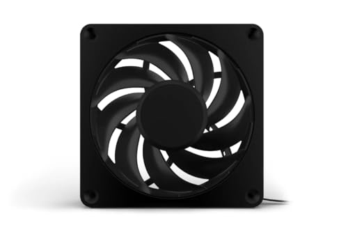 Alphacool Apex Stealth Metal Fan 2000rpm (120x120x25mm) Case fan for PC (MATTE BLACK) 1