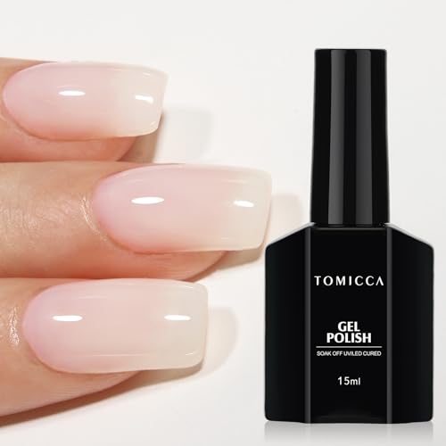TOMICCA Milky White UV Gel Nail Polish 15ml - ZB07
