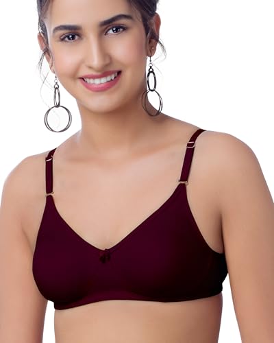 Image of Brida Monica Breathable Cotton Non-Padded Transparent Bra - Comfortable, Stylish