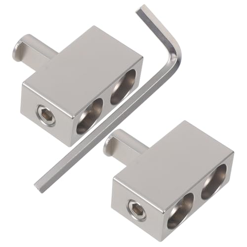 Réducteur amplificateur gauge pour câble alimentation audio auto de 2 pièces