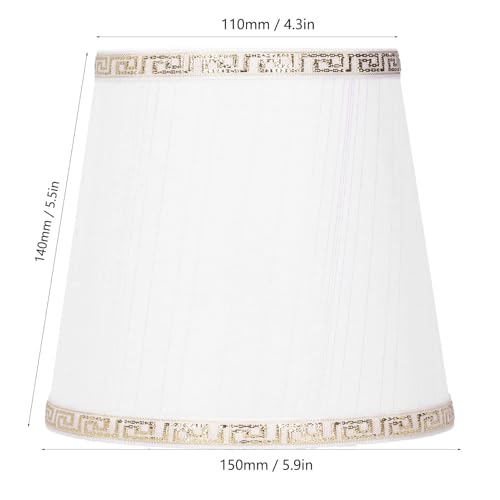 Gsycle Set of 6 Clip on Lamp Shade - Image 4