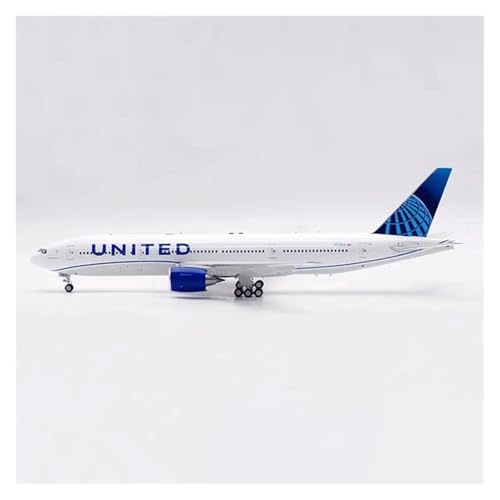Modelo de avión B777-200ER a escala 1:200 de metal 7