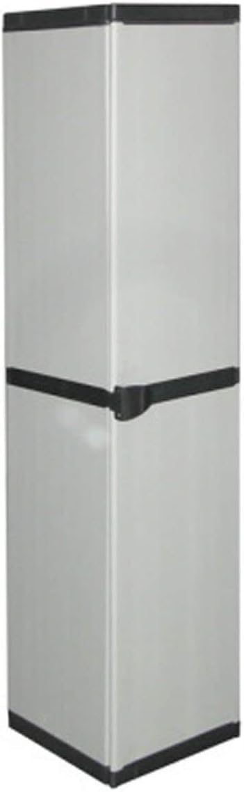 Rocard ® | Armadio Modulare 1 Anta | Colore Grigio | Misure: 34 x 39.5 x 168 cm