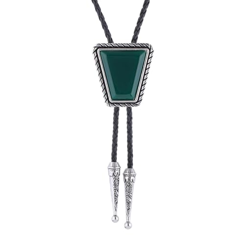 Image of Btilasif Bolo Tie for Women, Scorpion Bolo Tie Vintage Western Cowboy Stone Leather Neckties, Cowboy Gifts for Men