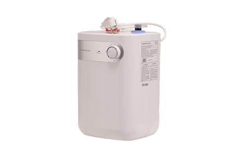 Thermoflow DS 5U Untertischspeicher/Niederdruckspeicher/Warmwasserboiler 5 L Speichervolumen/G 1/2\ Anschluss / 30–65 °C/geeignet für Niederdruckarmatur/mit Metalltank/Energieklasse B