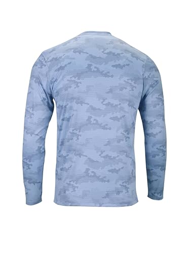 Men's Sun Protection T-Shirt UV UPF 50+ Long Sleeve Fishing Running Quick Dry Lightweight3