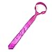 Allegra K Men's Sequin Ties Self Tied Shine Skinny Necktie Fashion Tie Sparkly for Disco Party Costume One Size Fuchsia