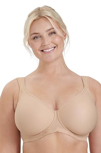 Miss Mary of Sweden Stay Fresh Tshirt Bra for Women – Seamless Underwire, Full Coverage, Supportive and Comfortable Fit
