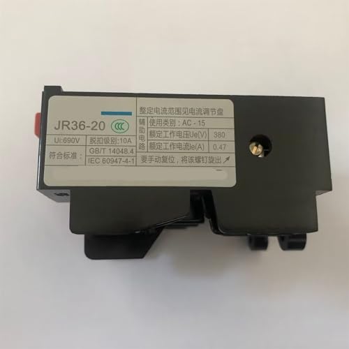 Protecteur de relais de surcharge protégeant les moteurs triphasés JR36-20 10-16A