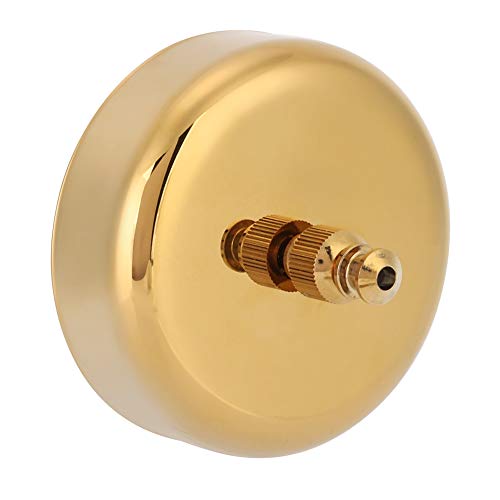 Tendedero retráctil de acero inoxidable 304 telescópico montado en la pared, tendedero retráctil extensible hasta 2,8 m, para interiores y exteriores (dorado)