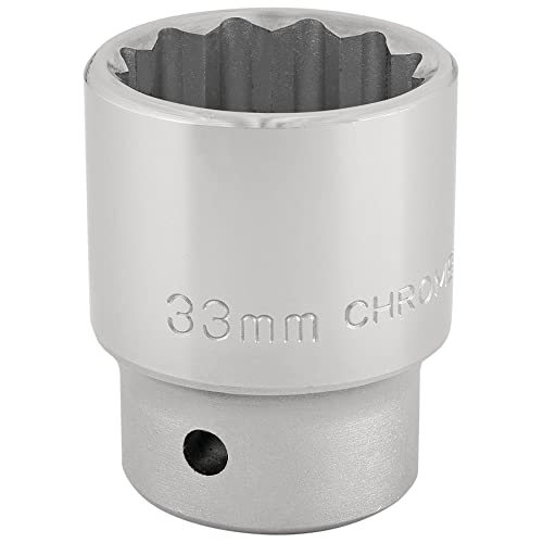 Image of Draper T-MM/B 3/4 Square Drive 12 Point Socket (33mm), Blue, 33 mm