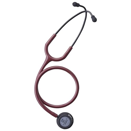 Spiritmedical 聴診器 クラシカル3+SP バーガンディ ワインレッド 赤 CK-SS601CPF 小児 成人 2way 病院 ドクター ナース 看護士 スピリット聴診器 シンプル