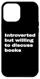 Photo Gallery custodia per iphone 15 plus introverso ma disposto a discutere libri lover worm citazione Photo Gallery custodia per iphone 15 plus introverso ma disposto a discutere libri lover worm citazione