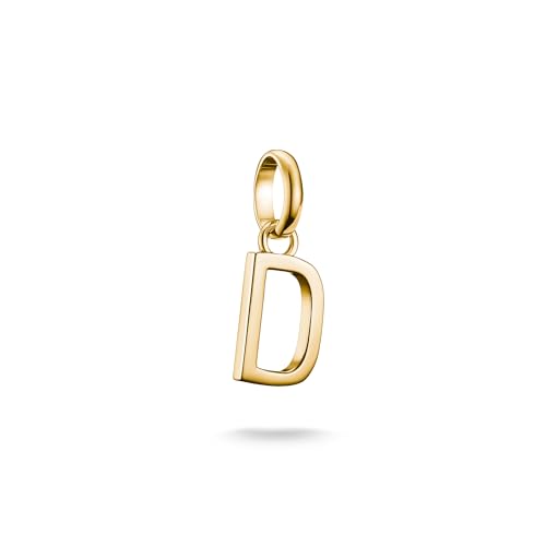 THOMAS SABO Charm Club Connect Charm Charm Letter Recycled Sterling Silver 925, jeden rozmiar, Sterling Silver, Without gemstones