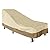 Vanteriam Patio Chaise Lounger Cover, Heavy Duty Waterproof 600D Oxford Fabric Outdoor Furniture Lounge Chair Cover for All Weather Protection, Large Size W29.5''x D78''x H32''/14''