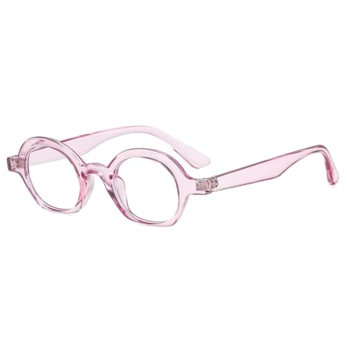 Lunettes anti-lumière bleue contre la fatigue oculaire, monture ovale gelée unisexe