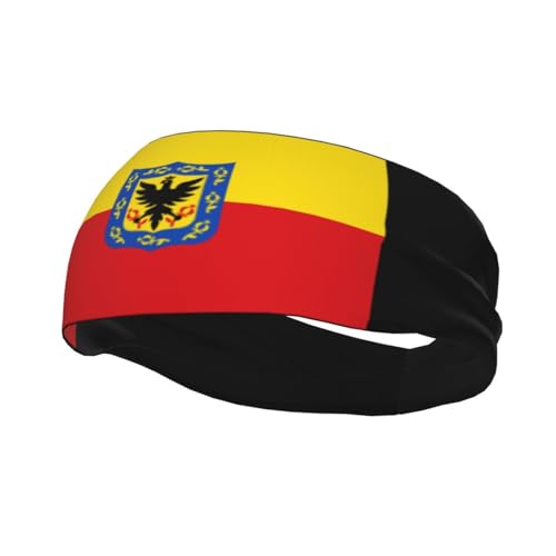 Bogotá Flag Sports Sweatband Unisex Gym Yoga Headband