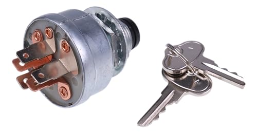 JEENDA Ignition Switch 1020447-02 102044702 Compatible with Club Car Carryall 294/XRT 1500 Gas 2004 2005 2006 Stens 430-109