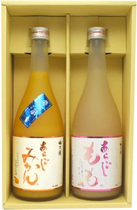 jhgdk　梅乃宿　あらごし梅酒とみかん　2本セット Amazon.co.jp: 梅乃宿 梅酒ギフトセット 720ml 2本 027