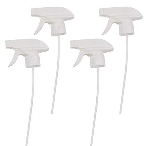 Preisvergleich Produktbild SOLUSTRE 4pcs Pumpkopf für Flaschen Sprühflaschen Ersatz Zerstäuber Parfüm Ätherisches Öl Flasche Sprühflasche Weiß Ersatzkopf Pumpe Ersatz Reisen Bad Küche Zuhause Zubehör