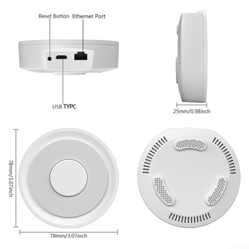 Smart Home Hub Bridge with Ethernet Remote App and Voice Control Compatible with and Google Assistant for Device Grouping Scene Automation - Image 4