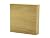 1" x 3-1/2" x 3-1/2" Poplar Rosette Bullseye Paint Grade Plinth Blocks (6)