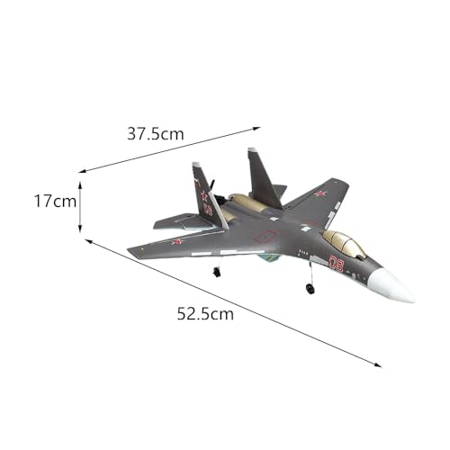 Image of BNFRemote Control Jet Airplane 6 Axis Fighter Jet for Boys Adults Birthday Gift 3 Batteries with Light|Toys & Hobbies | |1 RC Airplane Body