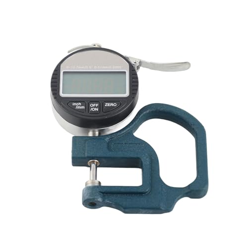 Calibrador digital de espesores para papel, cuero y tela miniatura 5
