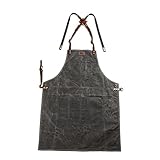 Nuestros delantales de cocina están hechos de materiales de algodón y lino, suaves al tacto, elegantes, ligeros y cómodos de llevar.
