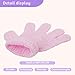 OIRBYKDG 8 Pcs Exfoliating Bath Gloves, Deep Scrubbing Dead Skin Shower Gloves for Beauty Spa Massage Skin Shower Body Scrubber
