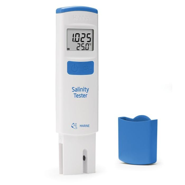 HANNA Marine Salinity Waterproof Tester, Digital Salinity Meter, 0.0 to 70.0 ppt Range, Model HI98319-image-12