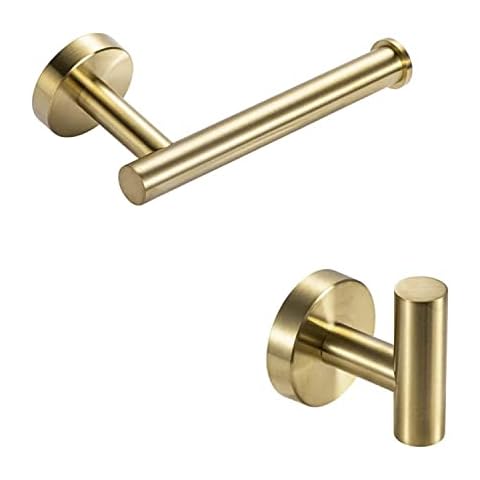 YUET Stainless Steel Towel and Toilet Roll Holder Set Cover