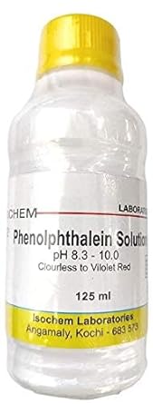 ISOCHEM PHENOLPHTHALEIN SOLUTION 125ML