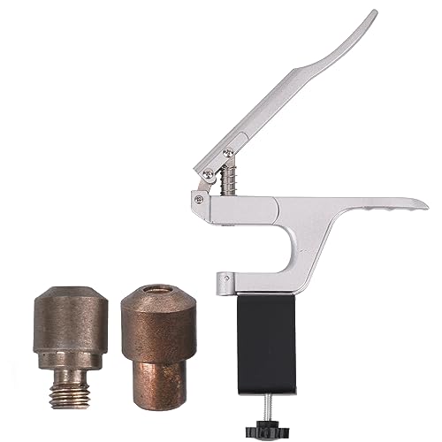 Rivets tubulaires 4mm double capuchon et pince ZYT pour réparer facilement vos vêtements