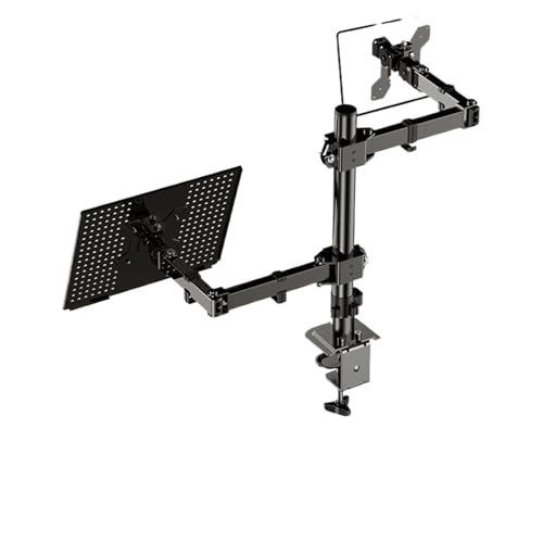 Support de bureau pour téléviseur hauteur ajustable contre mal de cou