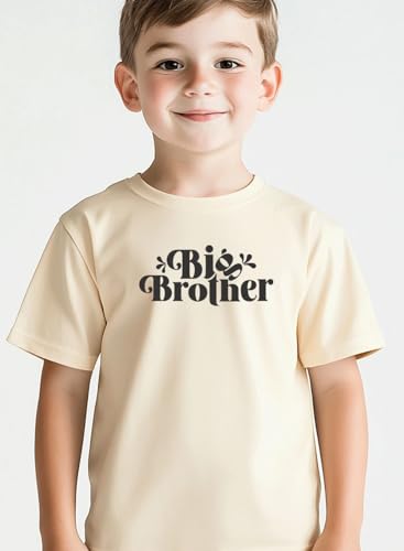 Big Brother T Shirt for Toddler Boys Big Bro T-Shirt Pregnancy Announcement Short Sleeve Cotton Tee Top2