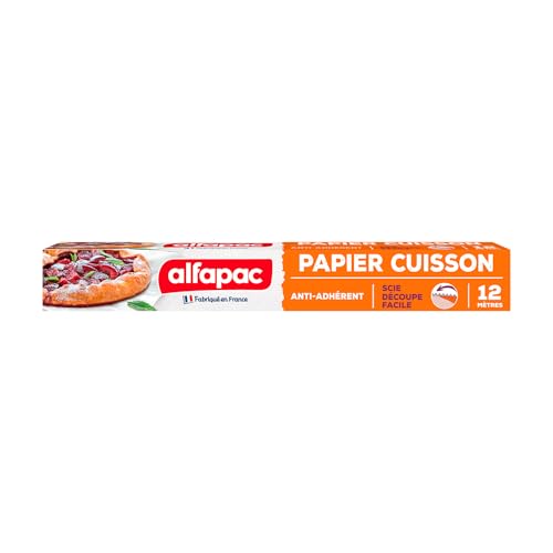 alfapac - Papier cuisson 12M - Fabriqué en France