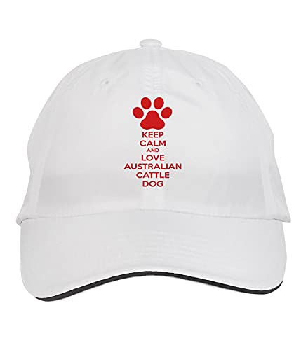 Gorra ajustable Makoroni Keep Calm White miniatura 1