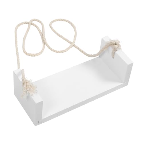 UPKOCH Hamaca De Madera Para Bebés Prop De Fotografía Para Recién Nacidos Para Celebraciones y Sesiones Fotográficas Casa o Estudio