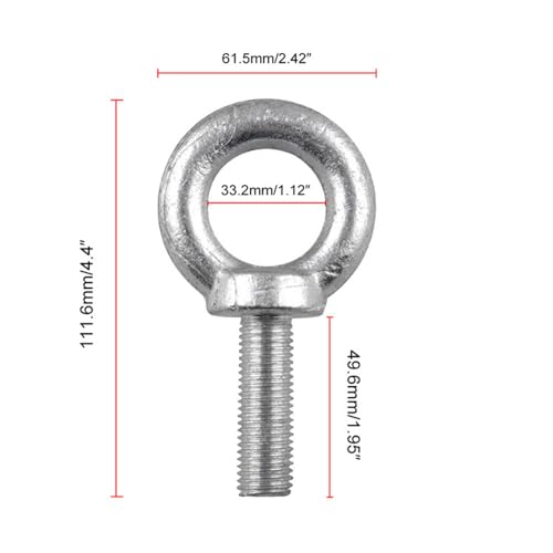Extractor de volante de 11/2" 16 con argolla de elevación para motores 3