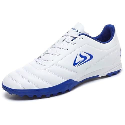 Zapatillas de fútbol sala infantiles azul talla 37 para césped artificial