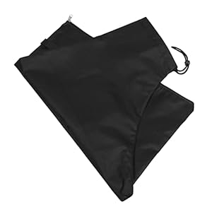 Happyyami Leaf Blowers Vacuum Storage Bag 600d Oxford Cloth Leaf Bag for 60x44x35cm Black