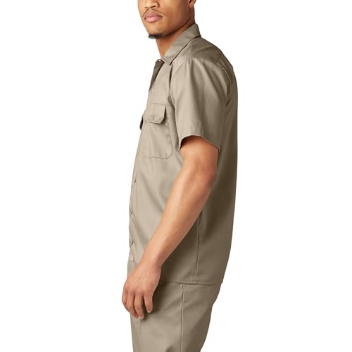 Image of Dickies Men's Flex Relaxed Fit Short Sleeve Work Shirt