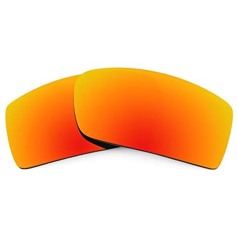 Revant Replacement Lenses Compatible With Oakley Gascan, Polarized, Fire Red MirrorShield Cover