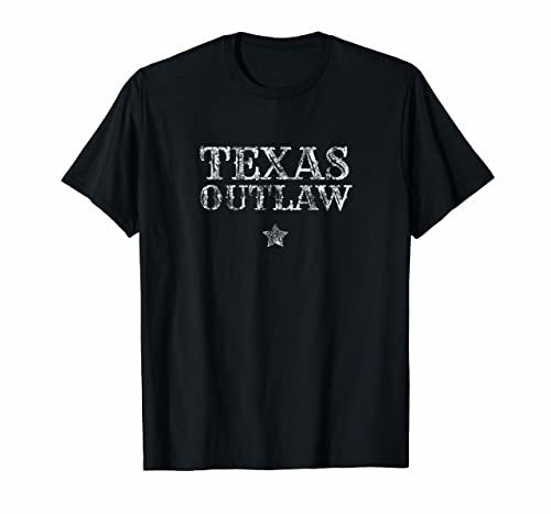 T-Shirt Texas Outlaw noir 3XL vêtement motard grande taille homme
