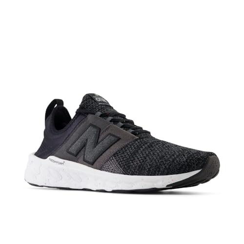 Image of New Balance Men's Fresh Foam X Cruz Artisan V3 Running Shoe, Black /Phantom /Magnet, 8 M