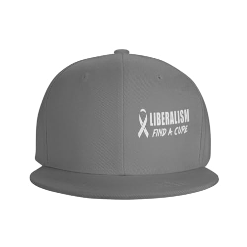 Liberalism Find A Cure Adjustable Outdoor Baseball Hat Flat Hat3